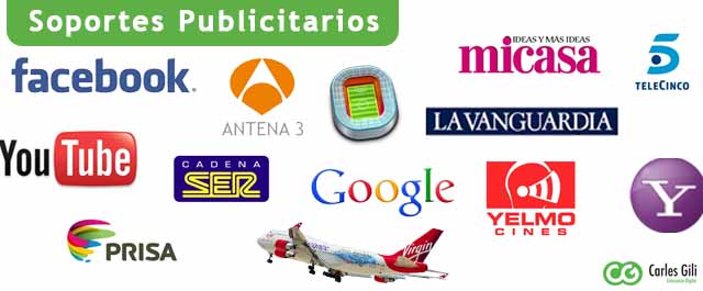 Soportes Publicitarios Offline y Online