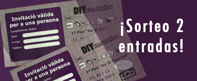Invitaciones gratuitas fira diymania de sabadell